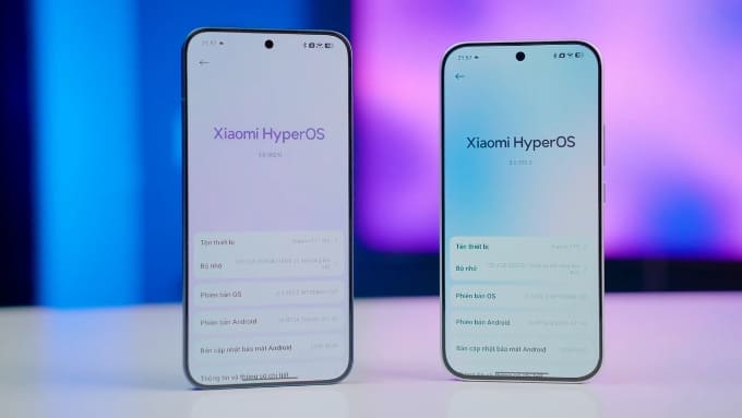 Cả Xiaomi 17T và 17T Pro đều chạy HyperOS 3