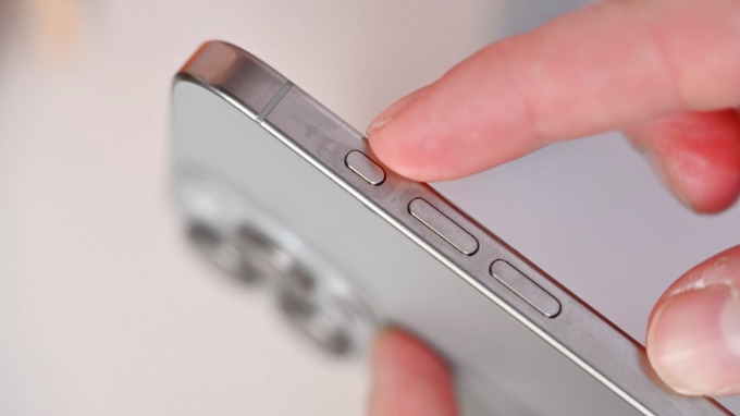 Thiết bị Apple có nút Action Button