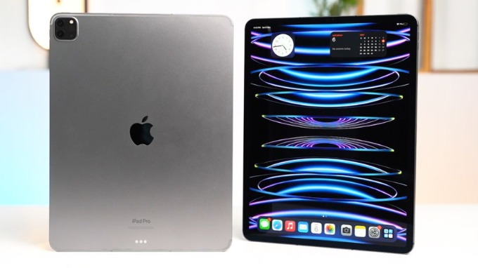 iPad Air M4 và iPad Pro M2 đều mang ngôn ngữ thiết kế vuông vức