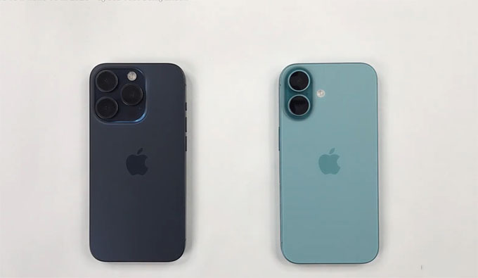 Thiết kế:iPhone 15 Pro nhỉnh hơn về chất liệu hoàn thiện so với iPhone 16