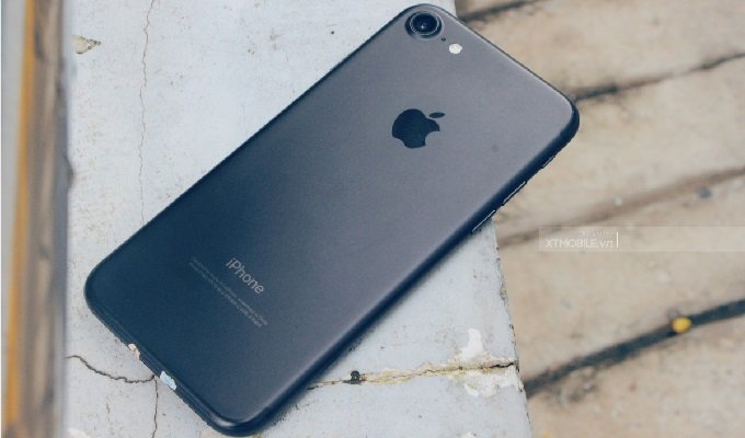 iPhone 7 màu đen nhám rất được ưa thích