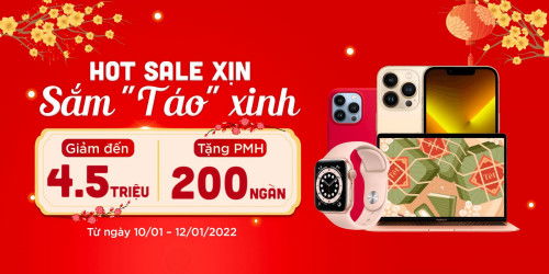 Hot deal: iPhone 13 Pro Max, Apple Watch Series 6... giảm giá khủng đến 4.5 triệu