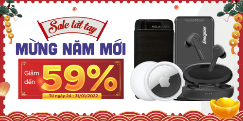 Bùng nổ sale: Mua Pin dự phòng, tai nghe bluetooth giảm thêm đến 59%