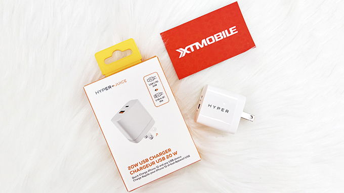 Củ sạc HyperJuice 20W Charger Small Size có công nghệ sạc nhanh Quick Charge 3.0