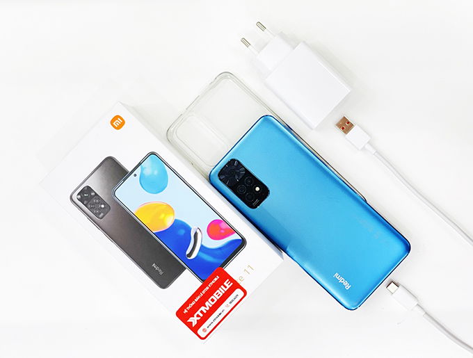 4 mẫu smartphone pin trâu giá rẻ đáng mua nhất dịp tết năm 2023: Redmi Note 11