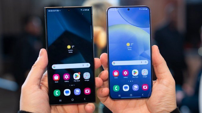 So sánh màn hình Galaxy S24 Plus và Galaxy S24 Ultra