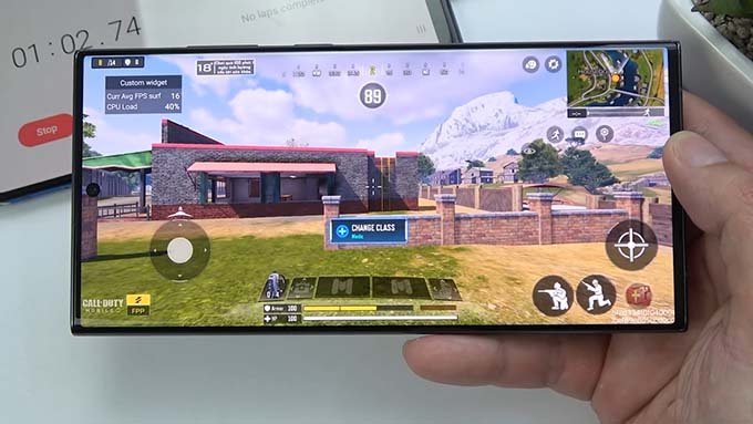 Đánh giá hiệu suất chơi game Call of Duty Mobile trên Galaxy S24 Ultra