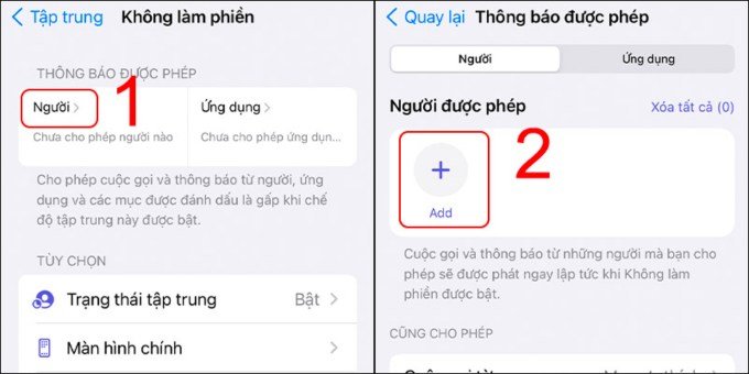 Bước 2 chặn số lạ trên iPhone chạy iOS 15