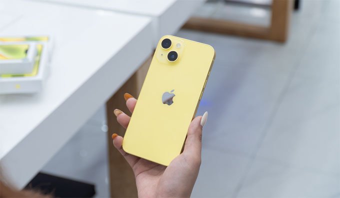 iPhone 14 Plus màu vàng