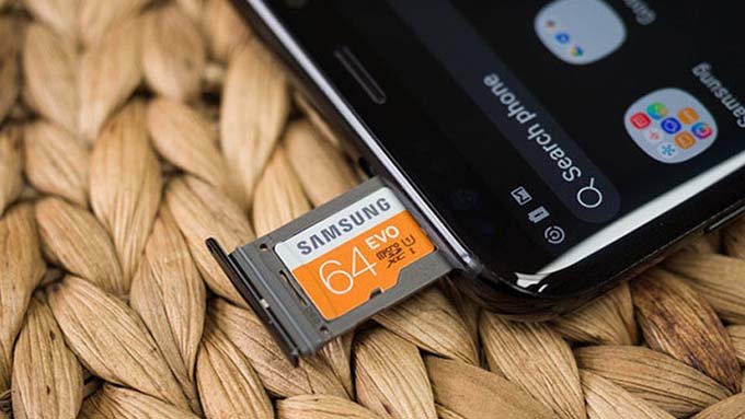 Chuyển danh bạ từ điện thoại cũ sang Samsung Galaxy S24 thông qua thẻ SD