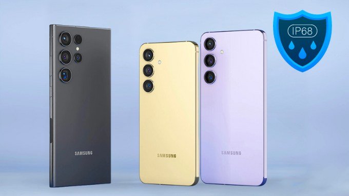 Samsung Galaxy S24 có khả năng chống nước đạt chuẩn IP68