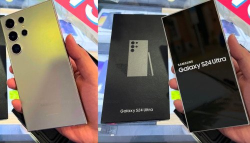 Chưa ra mắt, Galaxy S24 Ultra đã rò rỉ video mở hộp với 3 tùy chọn màu