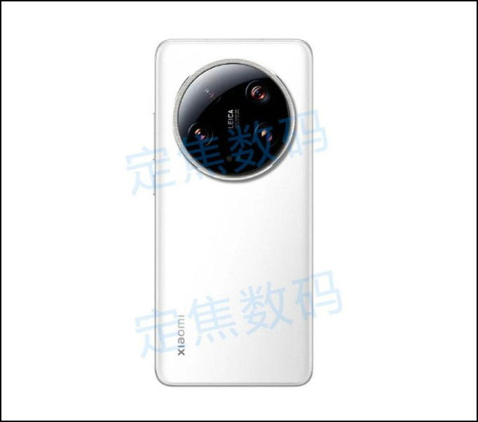 Hình ảnh rò rỉ của Xiaomi 14 màu Trắng