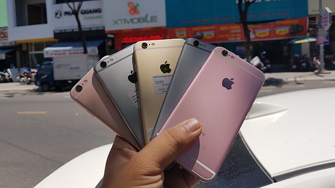 iPhone 6S và 6S Plus màu hồng đẹp mắt