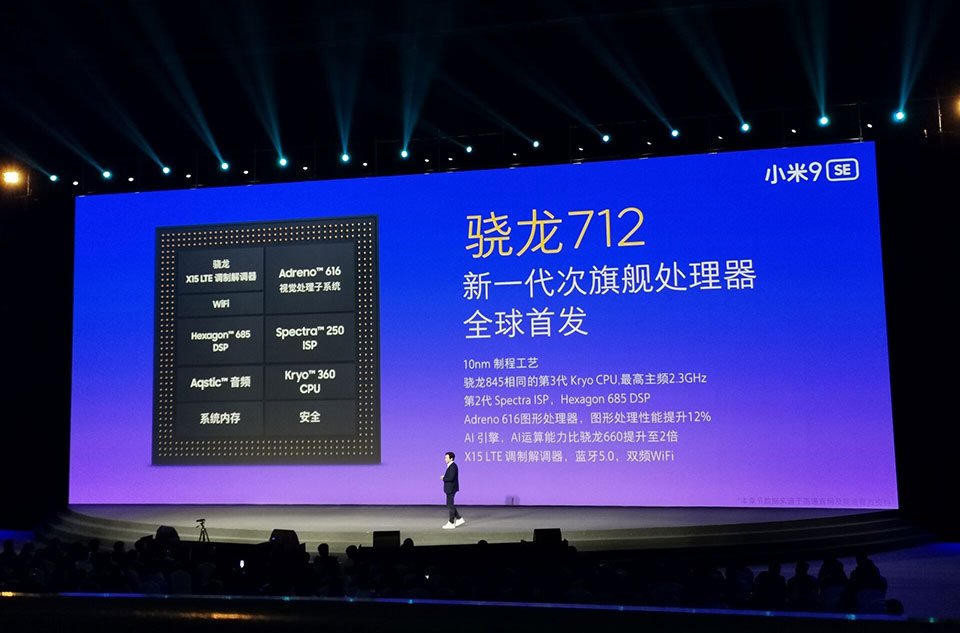 Xiaomi Mi 9 SE ra mắt: Giá phải chăng, sở hữu chip Snapdragon 712