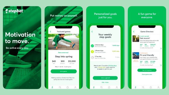 StepBet là app đi bộ kiếm tiền uy tín