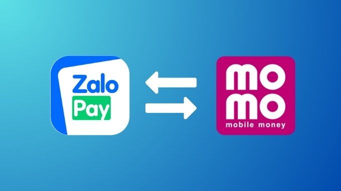 Chuyển tiền từ ví ZaloPay sang ví Momo qua ngân hàng liên kết