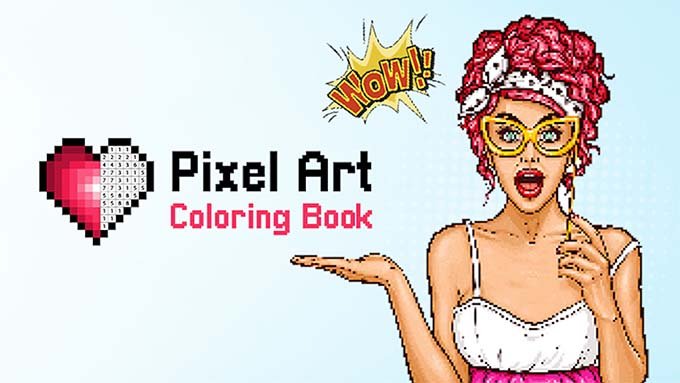 Pixel Art – Coloring Book