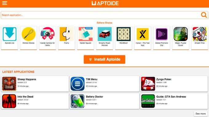 Aptoide - App tải game không mất phí 
