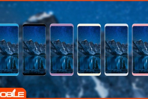 Galaxy S8 sẽ sở hữu trọn bộ 7 sắc màu đẹp lung linh đi kèm với cảm biến vân tay độc đáo
