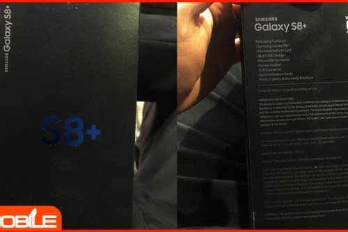 Lộ diện hộp của Samsung Galaxy S8+ và những phụ kiện đi kèm với nó