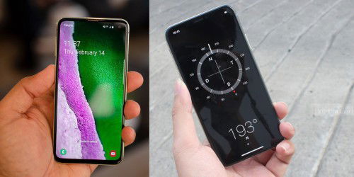 Nên mua iPhone X hay Galaxy S10e khi giá bán ngang nhau?