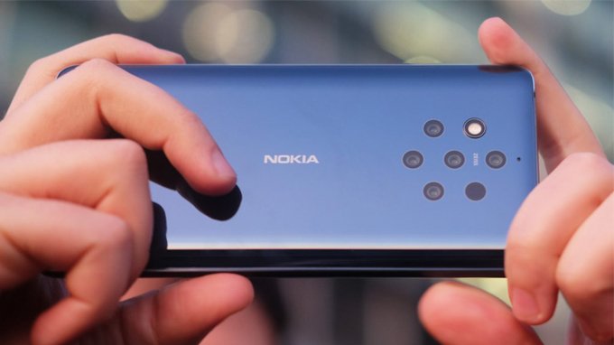 Hệ thống camera Nokia 9 pureview có 1 không 2