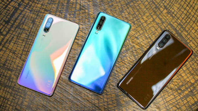 Huawei P30 có 5 tùy chọn màu