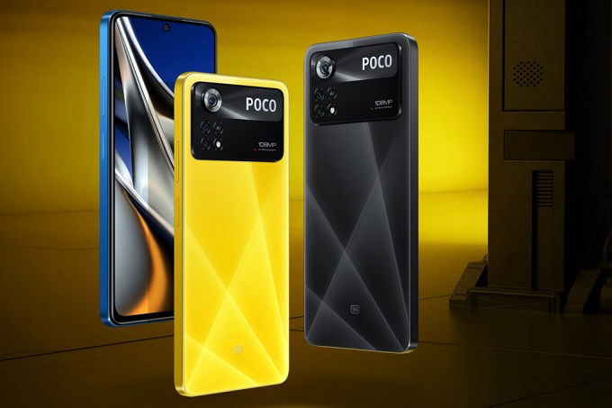 POCO X4 Pro 5G được trang bị màn hình AMOLED DotDisplay6.67 inch