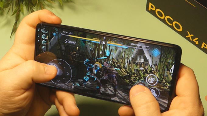 Poco X4 Pro vẫn cho phép cày game thoải mái