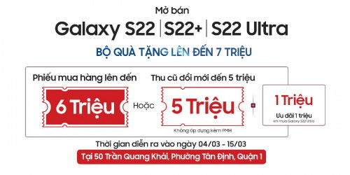 Mở bán Galaxy S22 series tại XTmobile: Khách hàng nhận loạt ưu đãi hấp dẫn