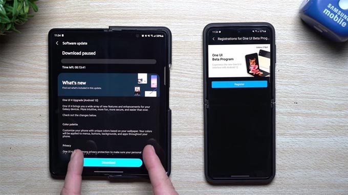 One UI 4.1 đã sẵn sàng cho Galaxy Z Fold3 và Z Flip3