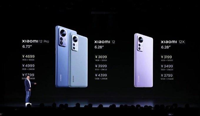 Xiaomi Mi 12X là chiếc điện thoại có giá phải chăng nhất trong dòng Xiaomi Mi 12