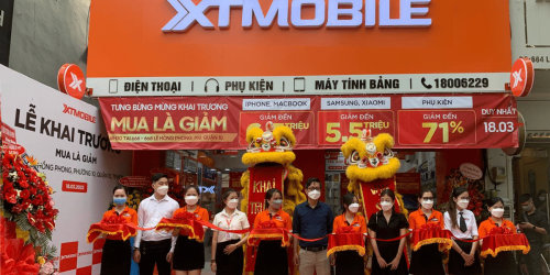 Hình ảnh khai trương cửa hàng XTmobile tại 666-668 Lê Hồng Phong, Phường 10, Quận 10, TPHCM