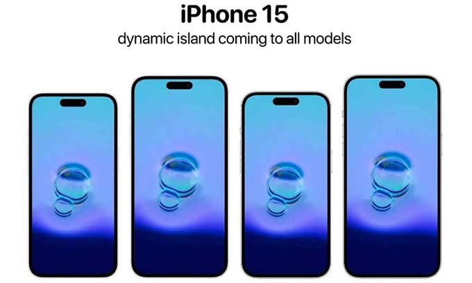 Những thay đổi mới về thiết kế của iPhone 15 series 