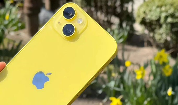 iPhone 14 có sắc vàng rạng rỡ