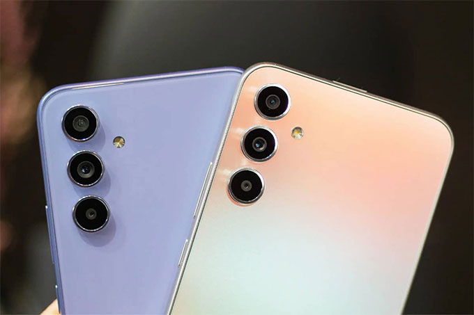 Camera trên Galaxy A34 đã giảm xuống còn 3 ống kính