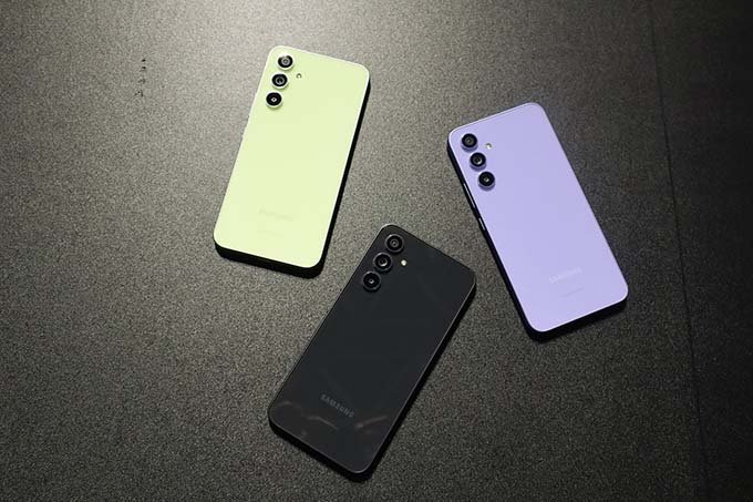 Thiết kế Galaxy A54 với các phiên bản màu sắc cực kỳ trendy