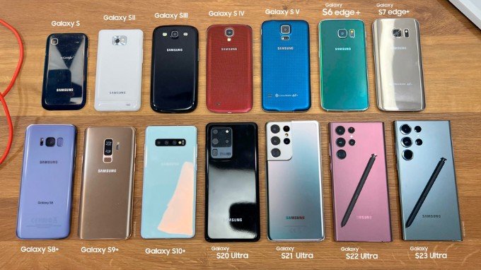 Hành trình cải tiến và phát triển của điện thoại cảm ứng thông minh Samsung Galaxy S Series