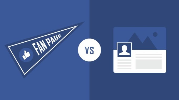 Sự khác biệt giữa Facebook cá nhân và fanpage