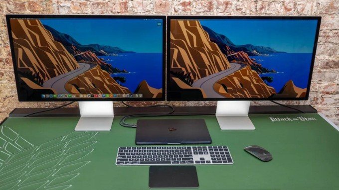 Macbook Air M3 hỗ trợ kết nối hai màn hình ngoài