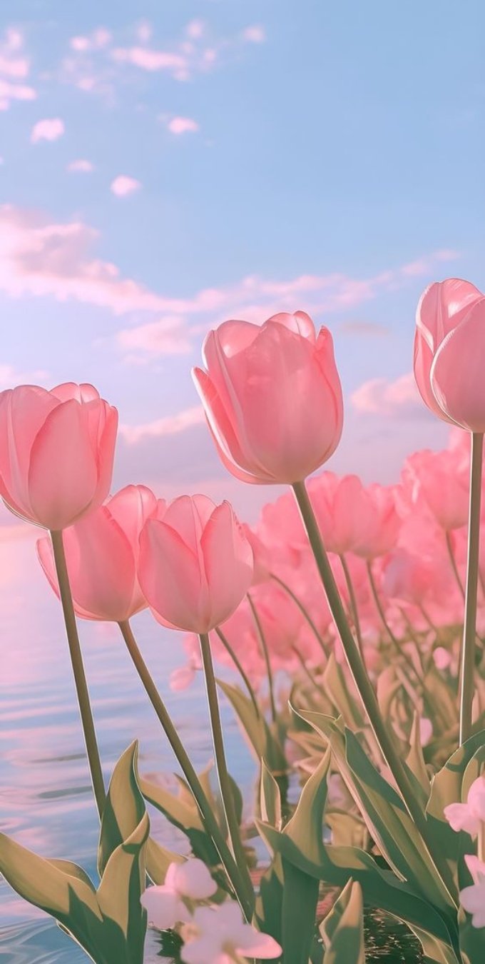 Hình nền hoa tulip cho điện thoại