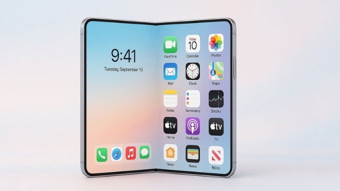 iPhone màn hình gập rò rỉ độ phân giải màn hình và công nghệ camera