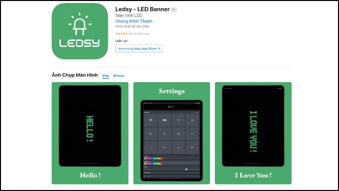 Ledsy - LED Banner