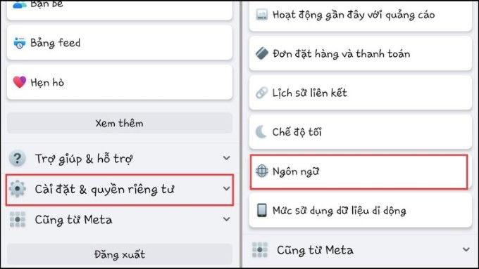 Hướng dẫn đổi tên Facebook 1 chữ trên Android