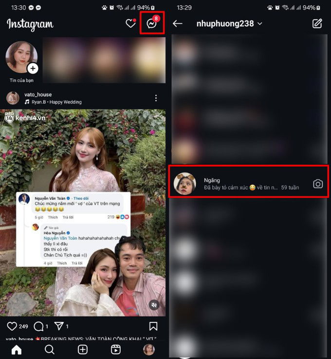 Cách sử dụng Meta AI trong tin nhắn Instagram