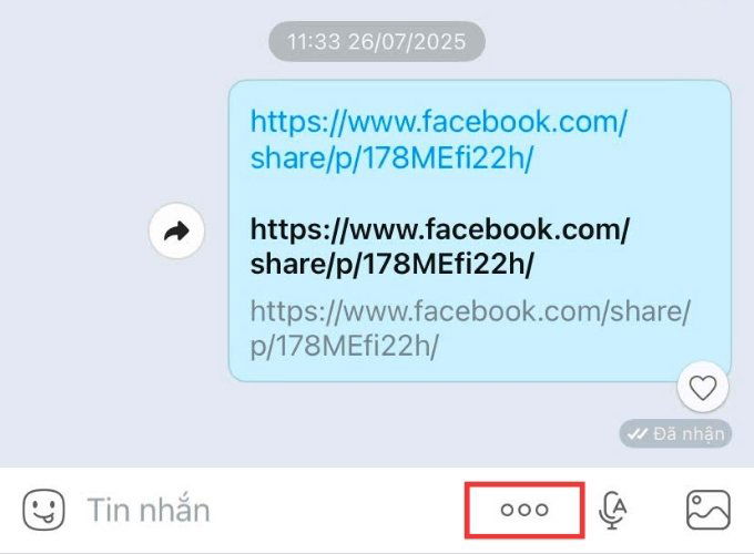 Hướng dẫn gửi file Excel qua Zalo trên điện thoại