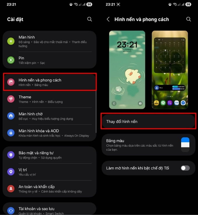 Cách tải và cài đặt hình nền trên Galaxy Z Fold 7 và Z Flip 7