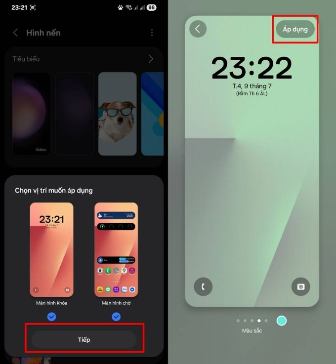 Cách tải và cài đặt hình nền trên Galaxy Z Fold 7 và Z Flip 7