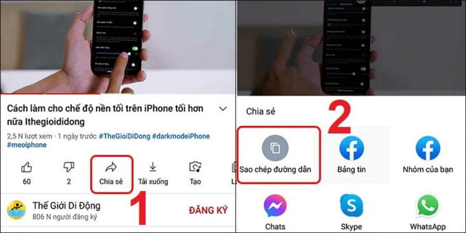 Cách tải phim trên Web về điện thoại Android